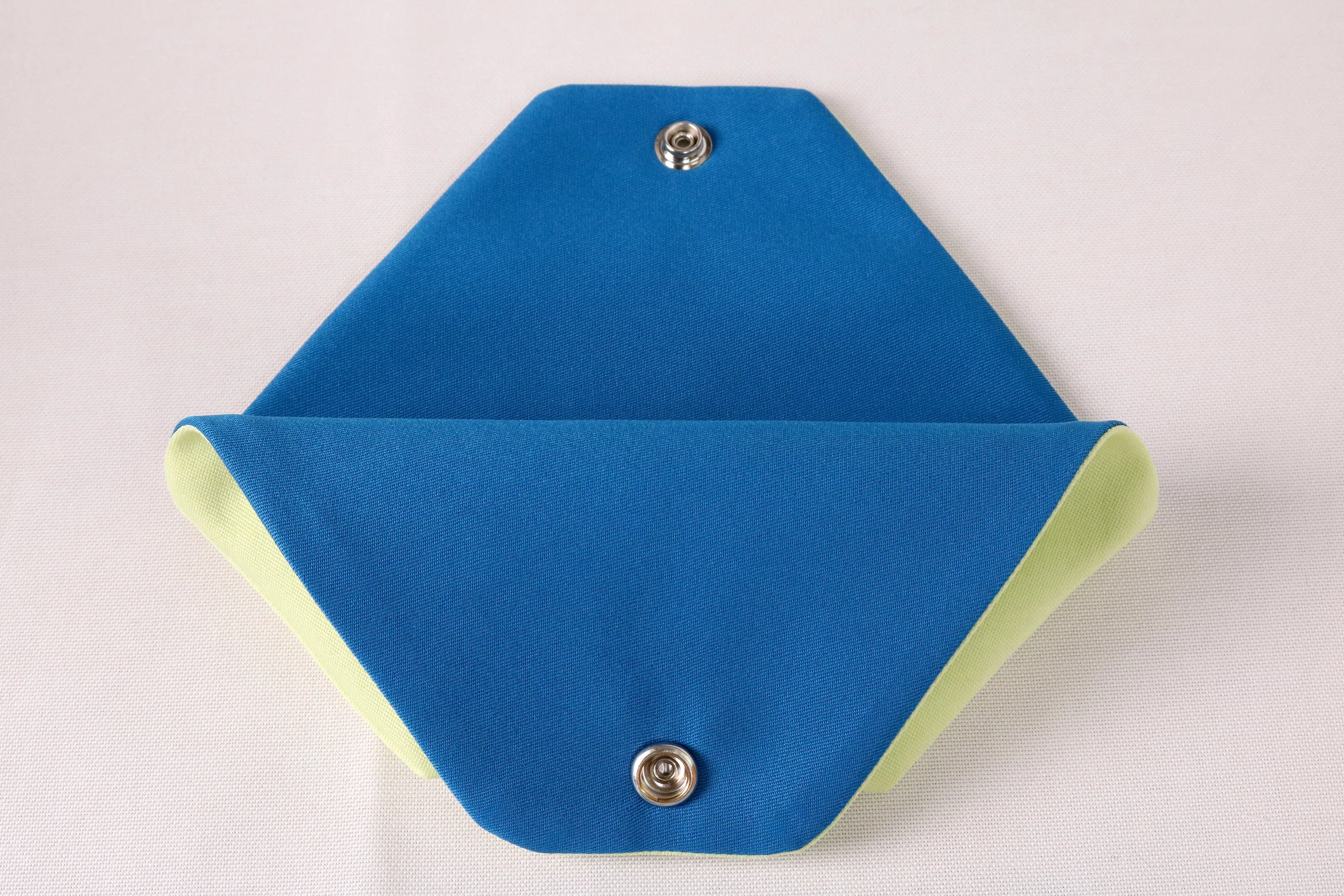 Fabric Mask Pouch - Chartreuse Green