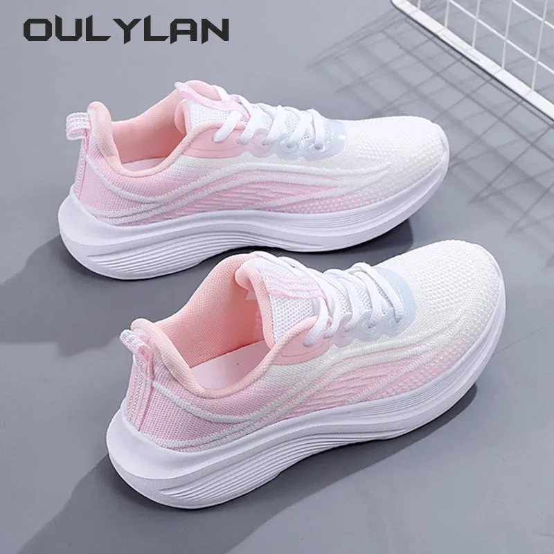 Fashion Casual Women's Shoes Outdoor Sports Shoes Fashion Comfortable Shoes Lightweight Mesh Shoes