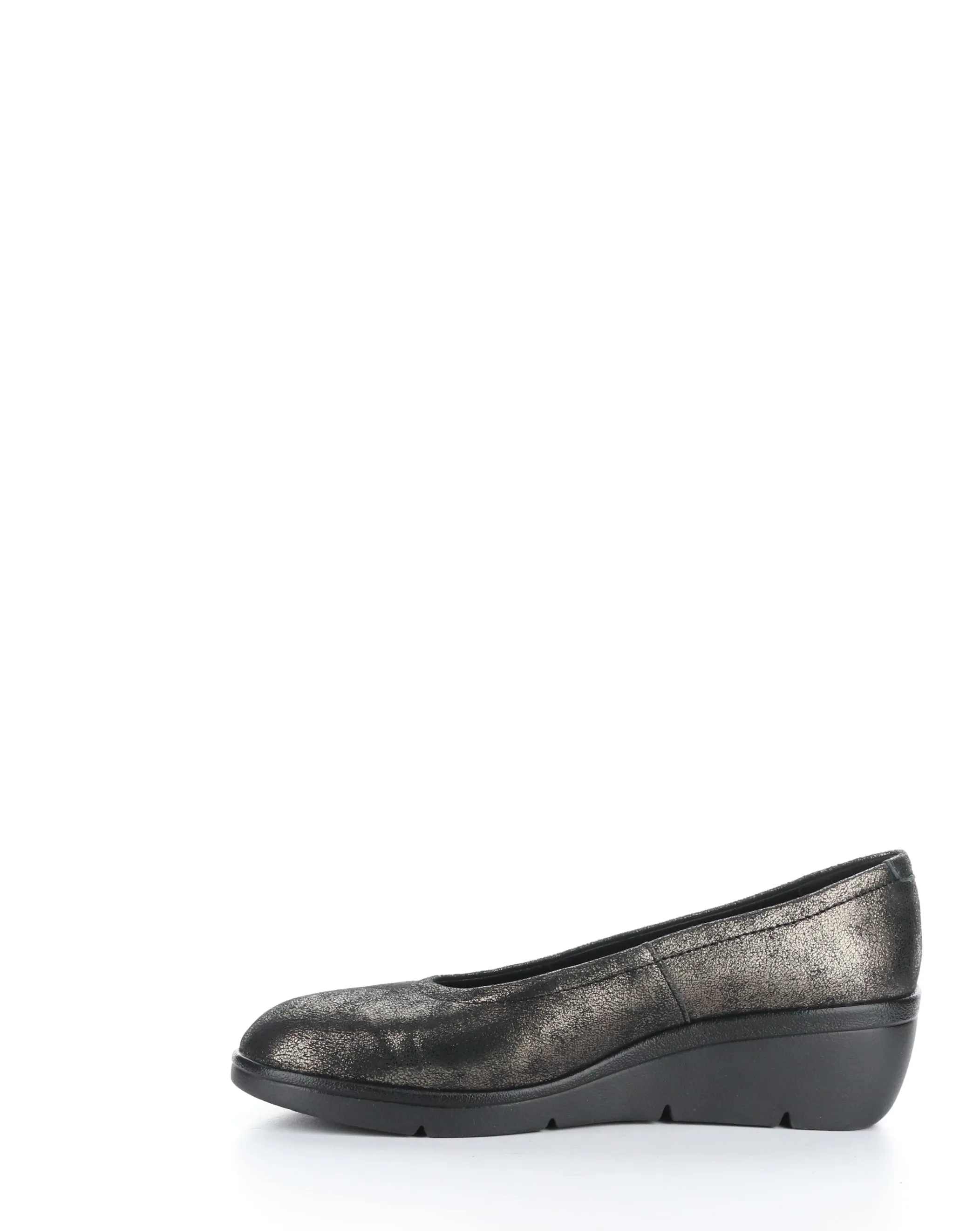 Fly London "Numa" Graphite - Slip-on Wedge
