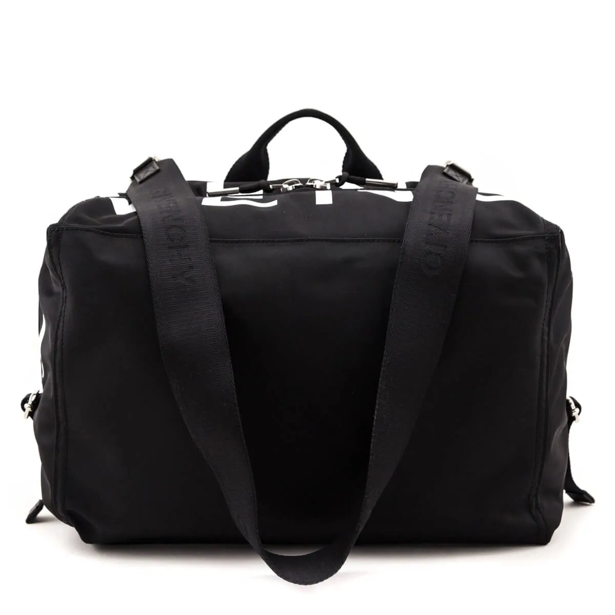 Givenchy Black Nylon Medium Pandora Bag
