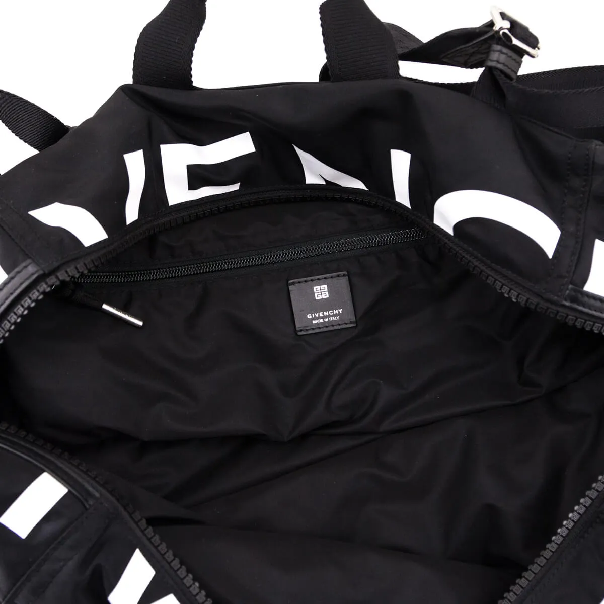 Givenchy Black Nylon Medium Pandora Bag