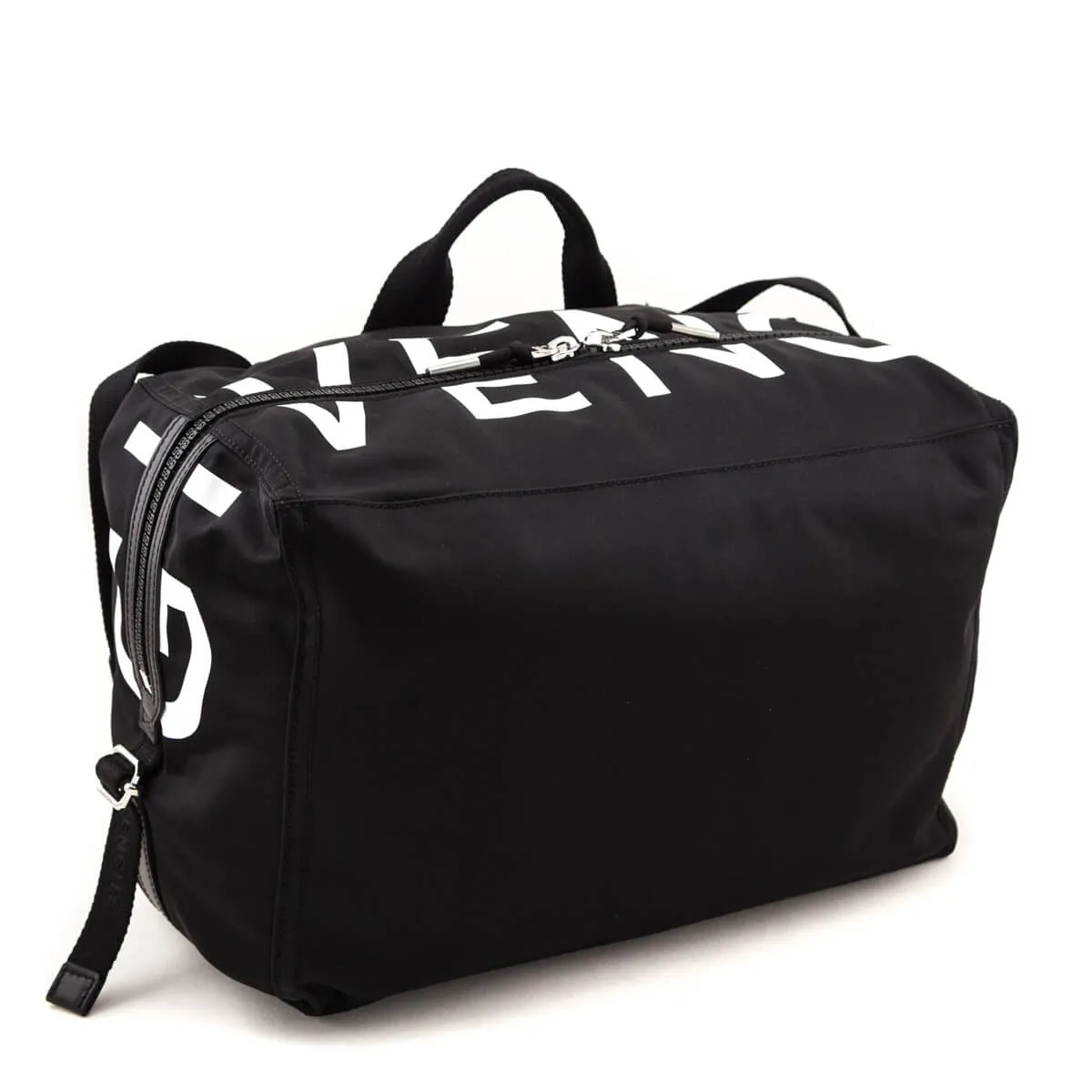 Givenchy Black Nylon Medium Pandora Bag