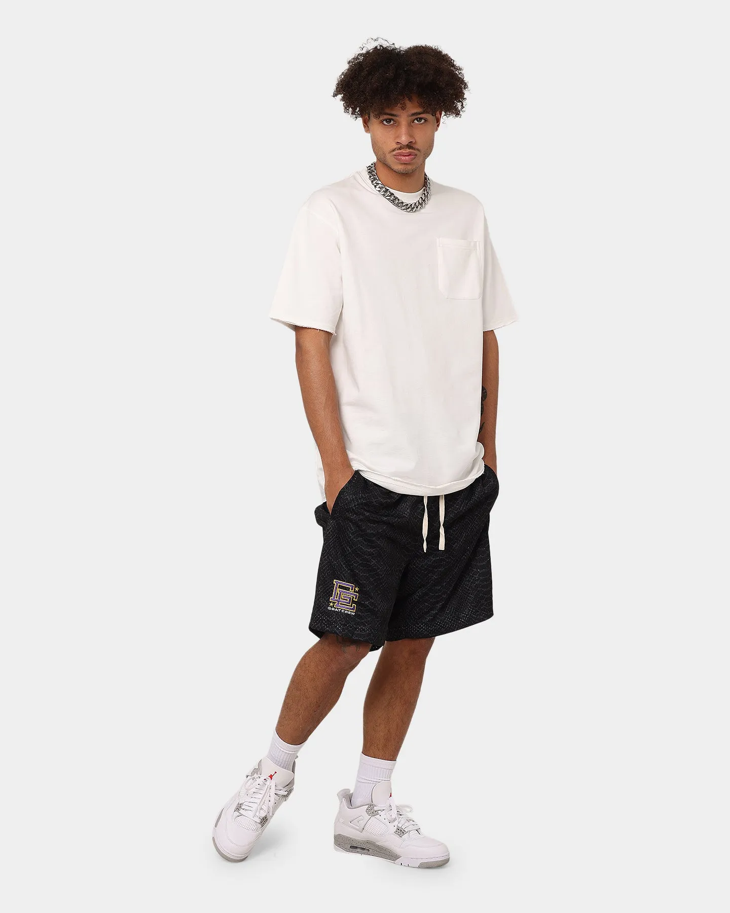 Goat Crew Serpent Ball Shorts Black