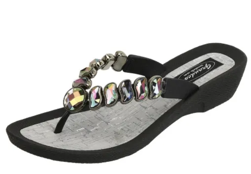 GRANDCO SANDALS 27712 - WAVE - BLACK