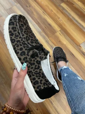 Gypsy Jazz - Janie Slip On Sneaker - Tan Leopard