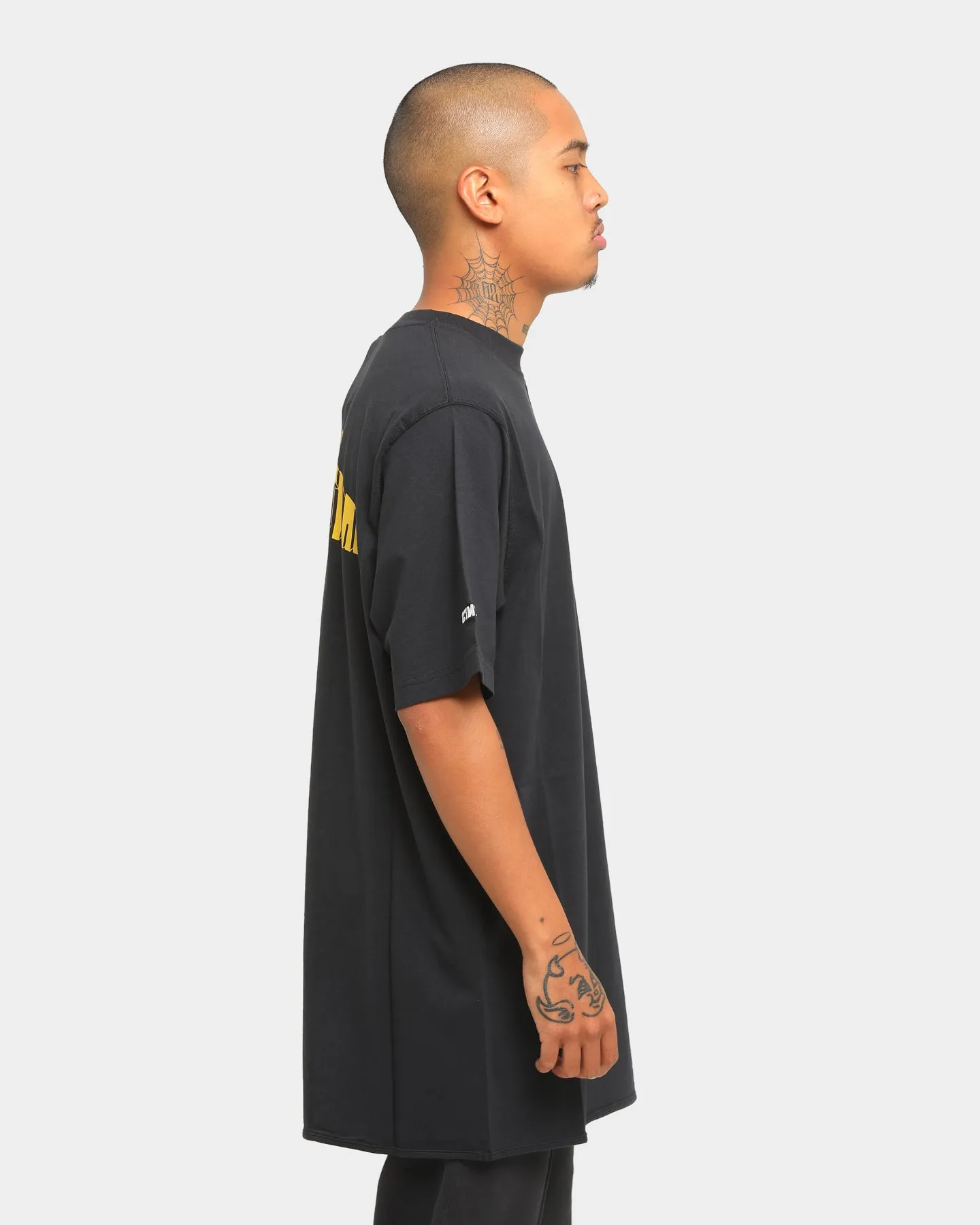 Heron Preston Oversized Style Logo Short Sleeve T-Shirt Black
