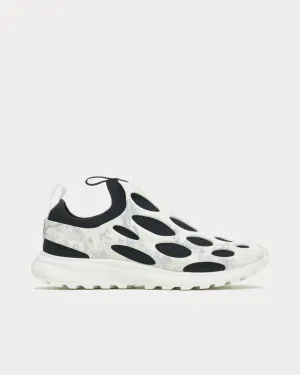 Hydro Runner White / Black Slip On Sneakers