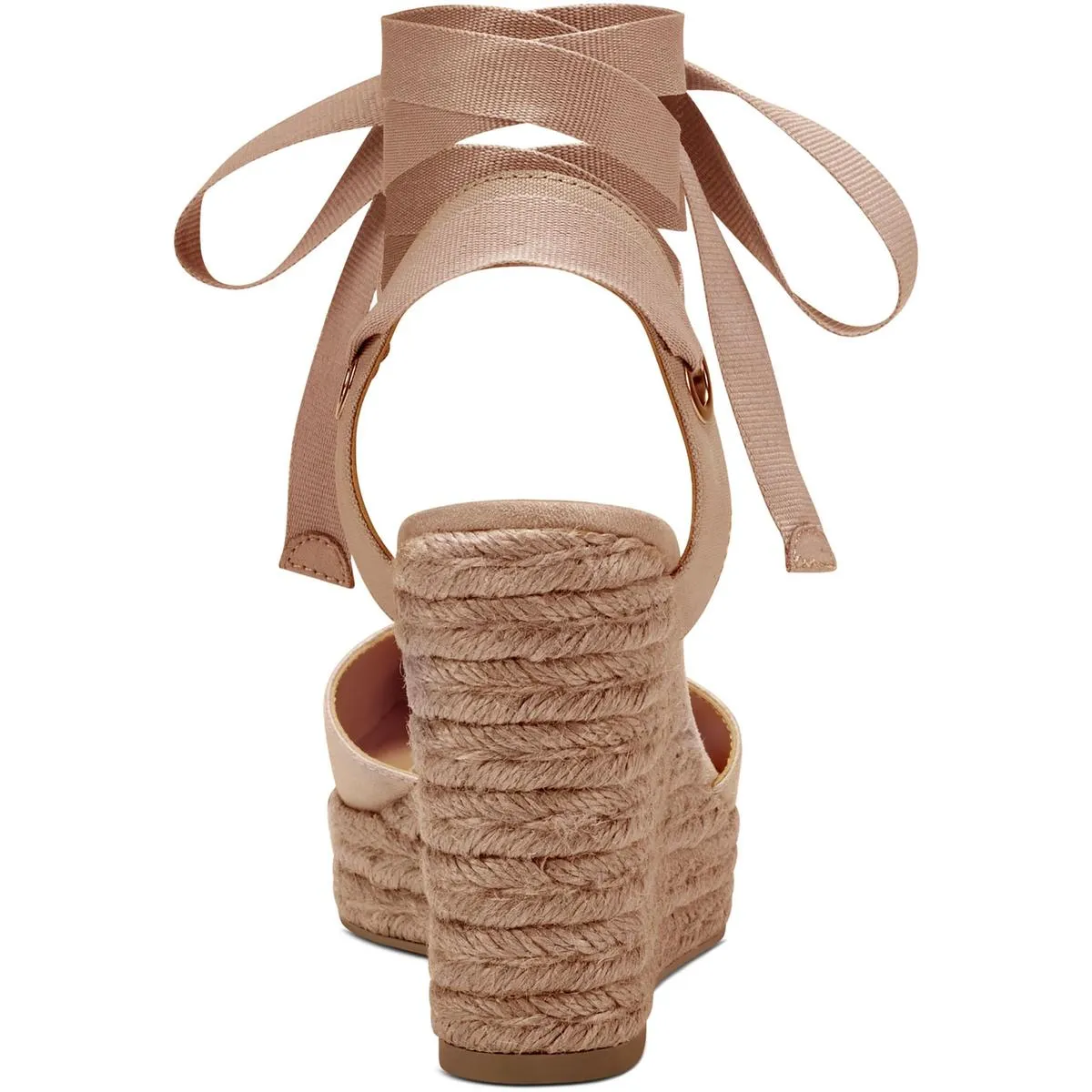 INC Womens Maisie Faux Suede Padded Insole Wedge Sandals