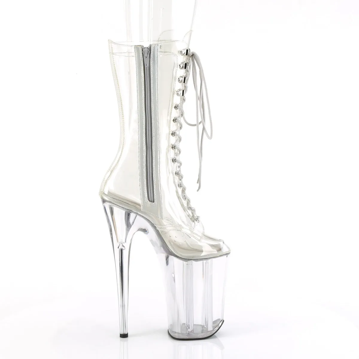 INFINITY-1050C Pleaser Clear Sexy Platform Shoes (Pole Dancing Heels)