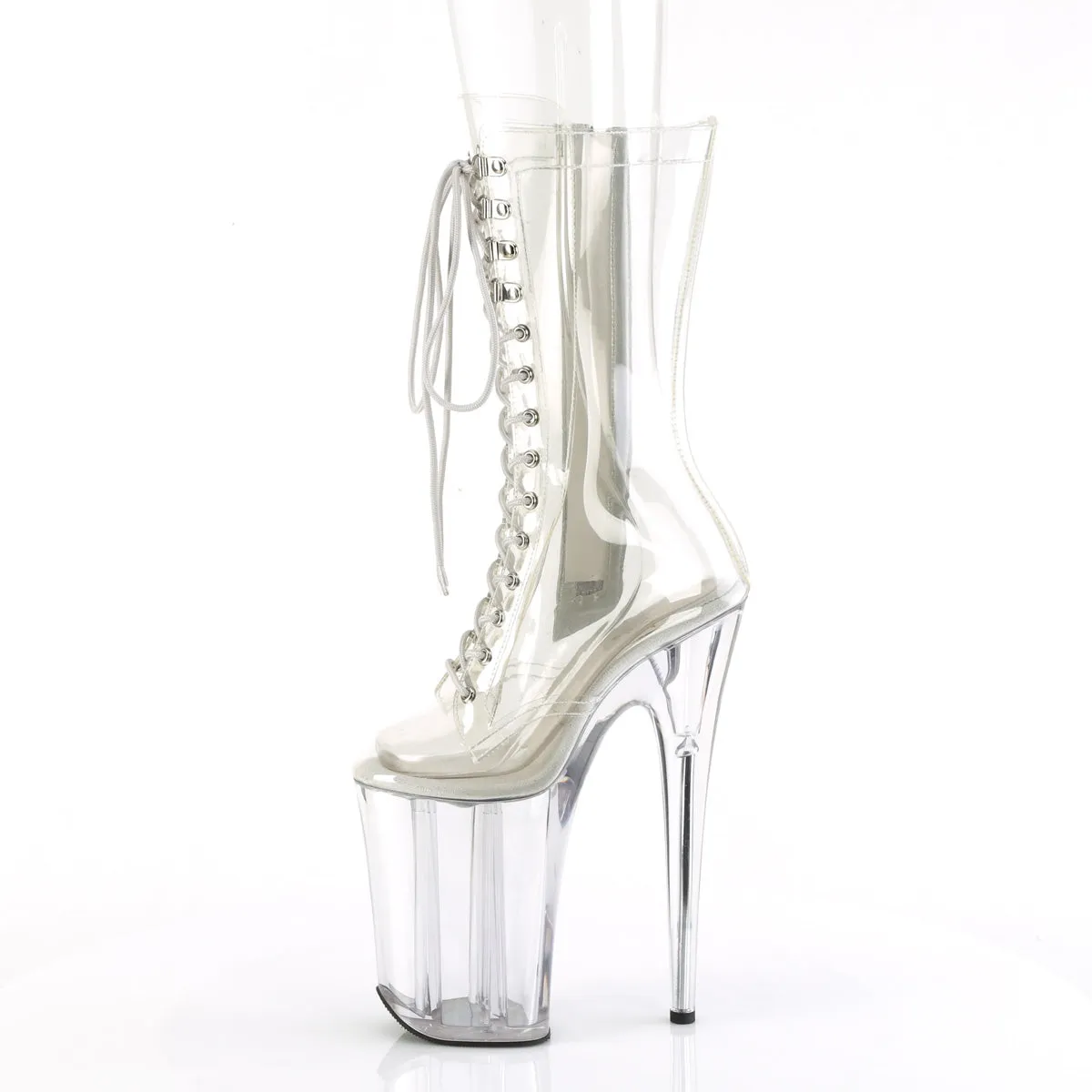 INFINITY-1050C Pleaser Clear Sexy Platform Shoes (Pole Dancing Heels)