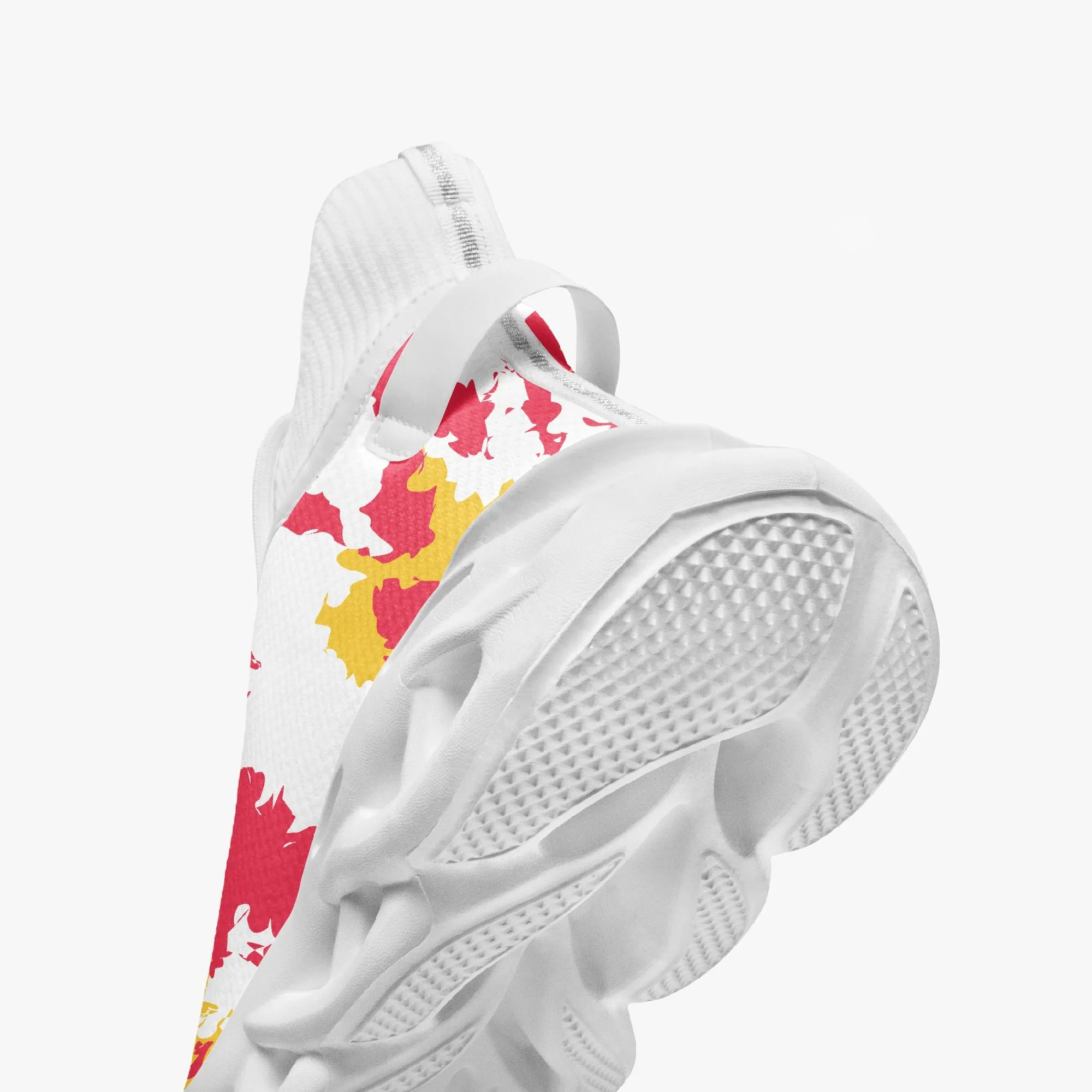 Kicxs Chiefs High-top Bounce Mesh Knit Sneakers