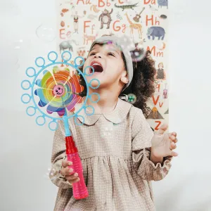 Kids Windmill Bubble Machine Toy
