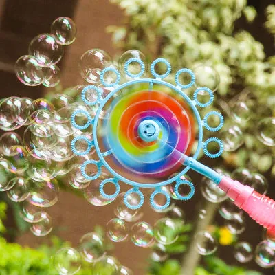 Kids Windmill Bubble Machine Toy