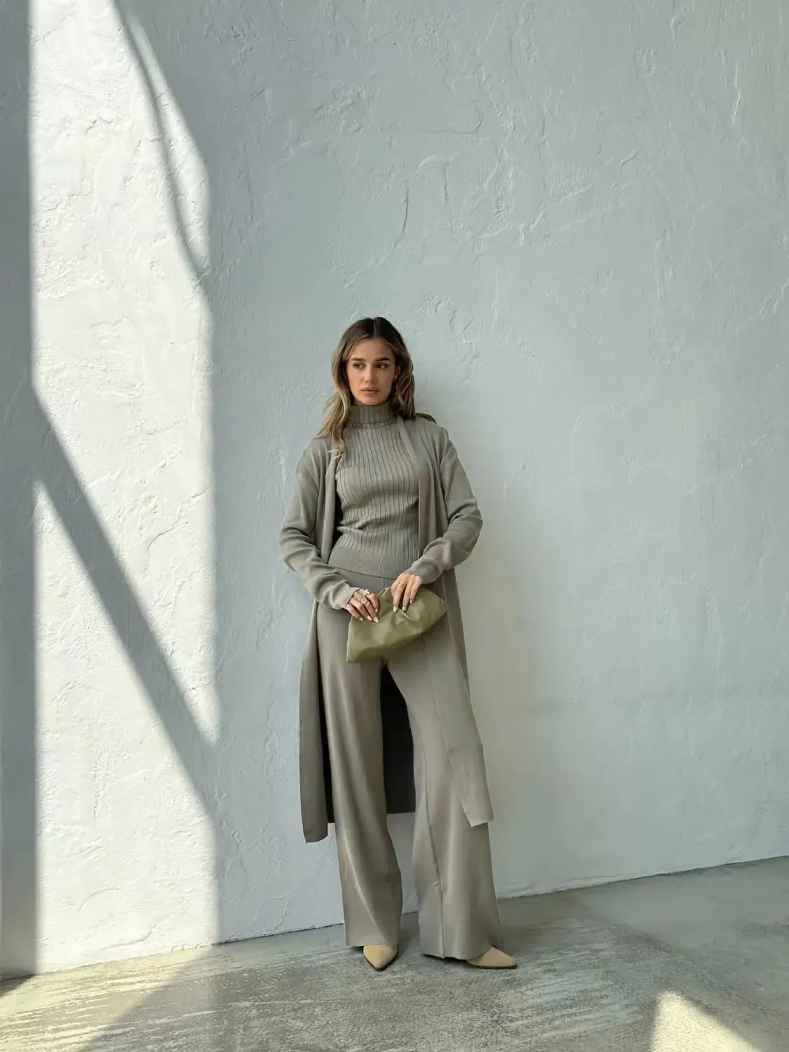Knitted Tracksuit 3-Piece Set