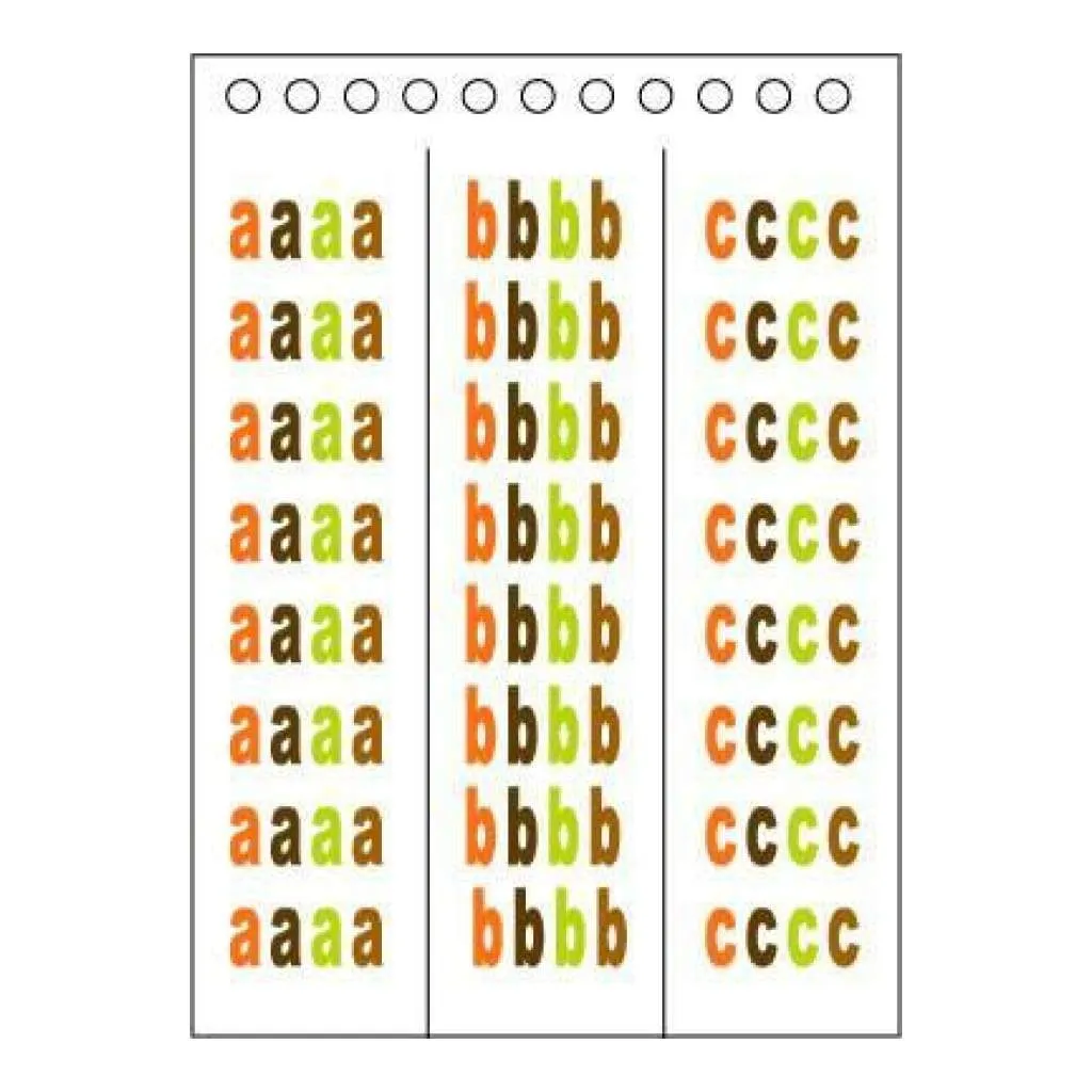 Lil Davis Design - Little Trooper Lowercase Rub-Ons