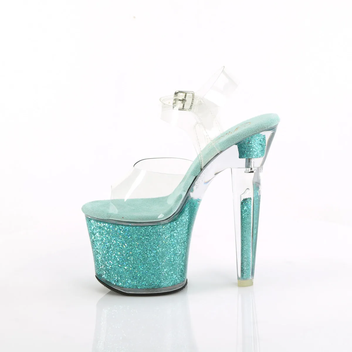 LOVESICK-708SG Pleaser Sexy 7 Inch Pole Dancing Glitter Shoes