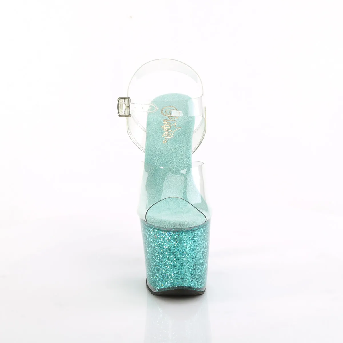 LOVESICK-708SG Pleaser Sexy 7 Inch Pole Dancing Glitter Shoes