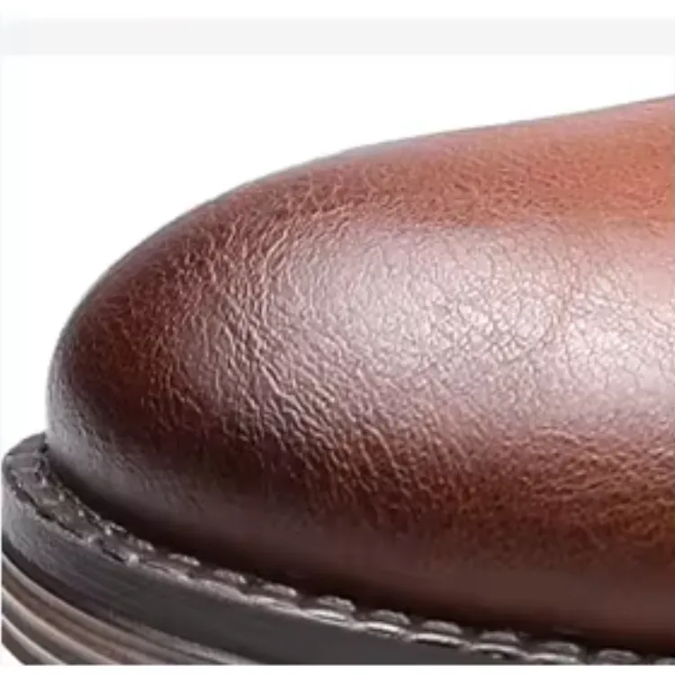 Men's Casual Oxford Vegan Leather Shoes with Wingtip | Eco-Friendly Materials