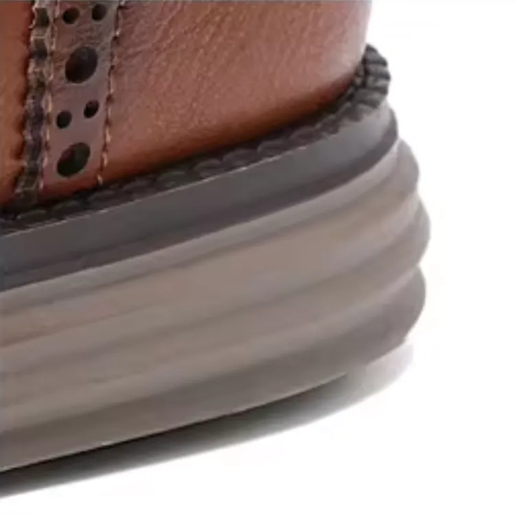 Men's Casual Oxford Vegan Leather Shoes with Wingtip | Eco-Friendly Materials