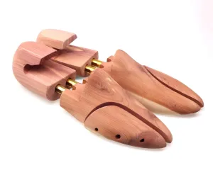 Mens Cedar twin-tube Hook-Heel Shoe Trees
