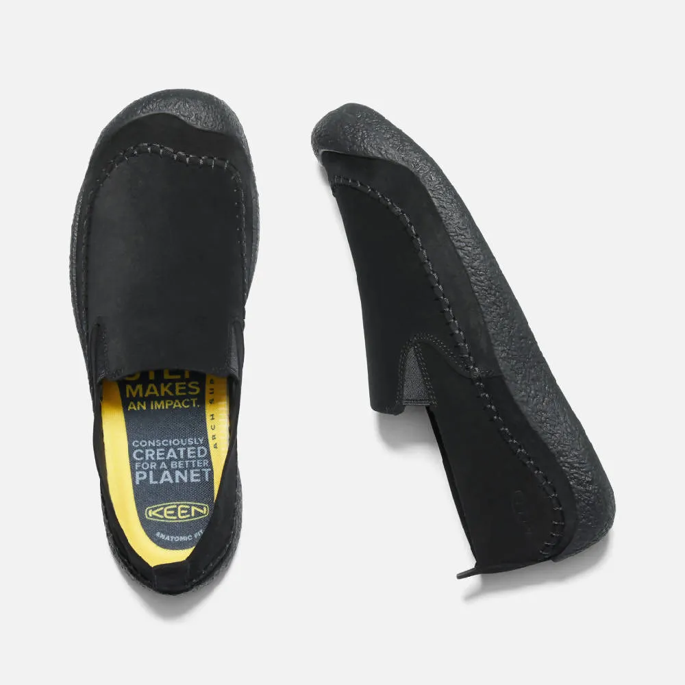 Men's Howser Suede Slip-On - Black