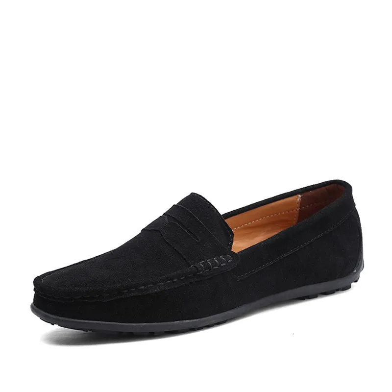 Men's Leather Lightweight Driving Shoes