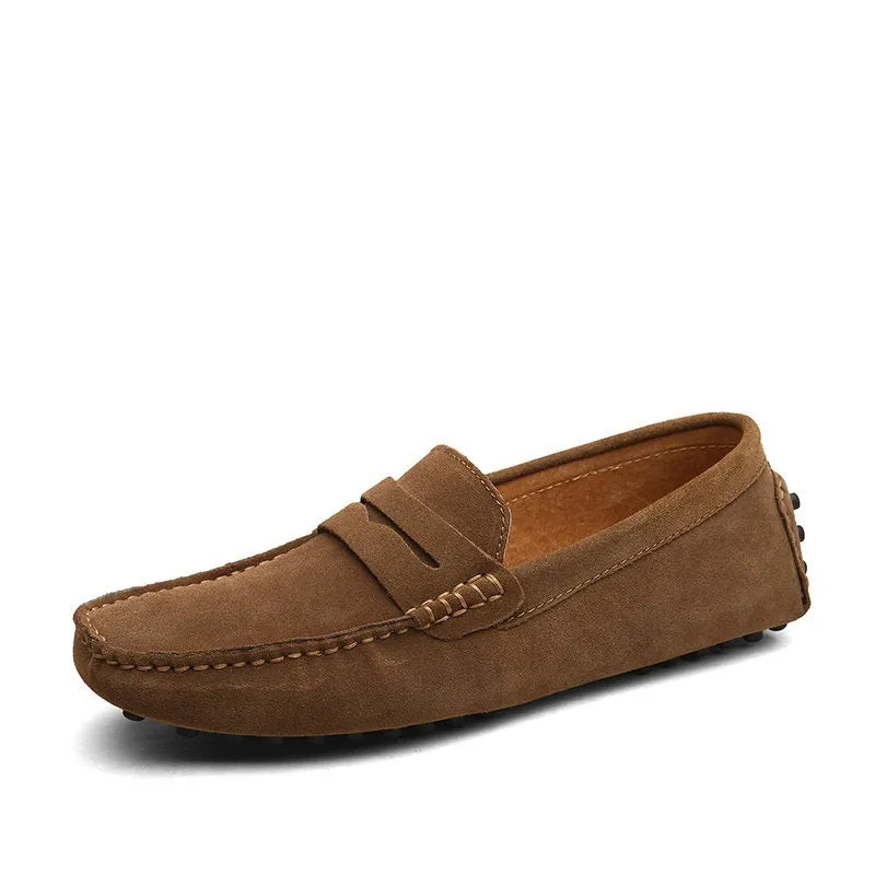 Men's Leather Lightweight Driving Shoes