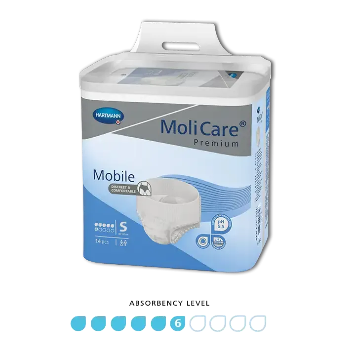 MoliCare Premium Mobile 6D - Small (Pack of 14)
