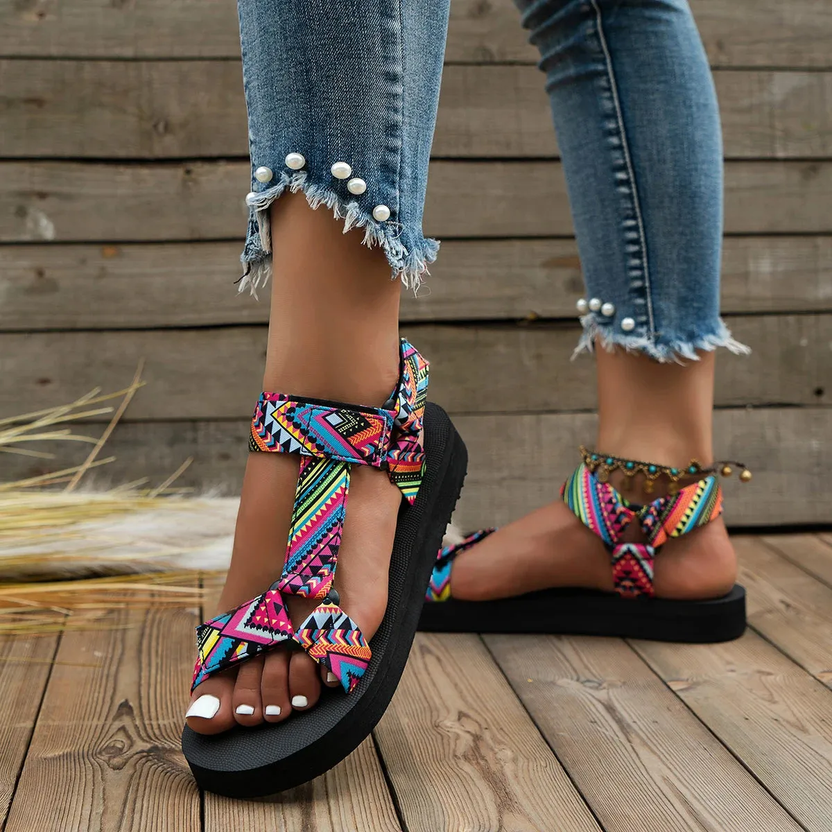 MultiColor Sandals