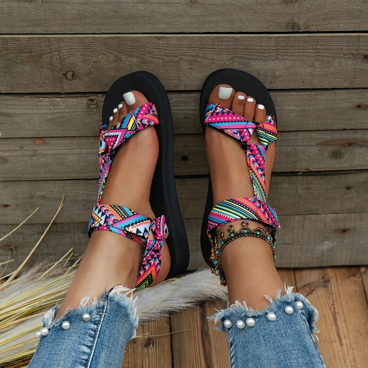 MultiColor Sandals
