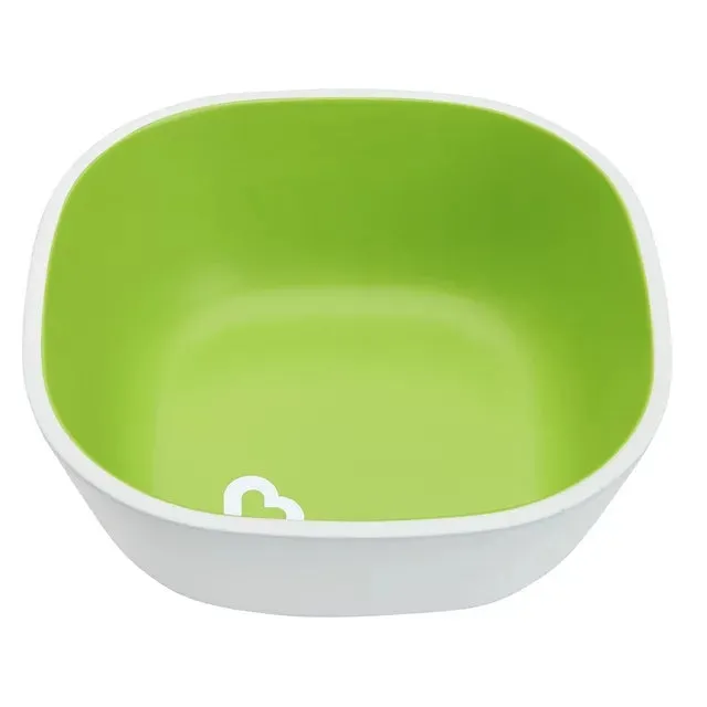 Munchkin Toddler Splash Bowls, 2 Piece, Blue/Green
