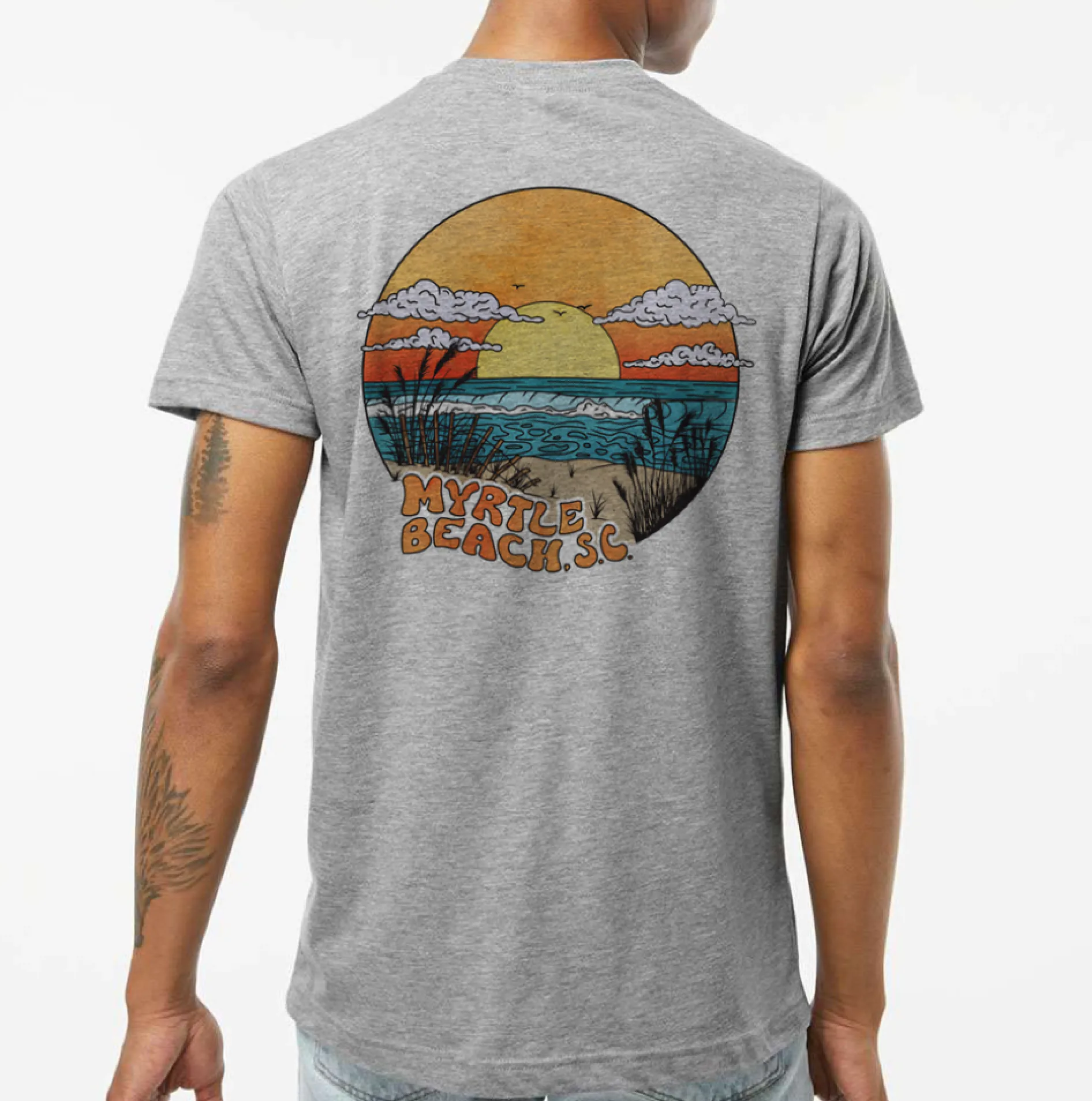 Myrtle Beach sunset state of mind - men's