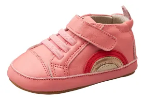 Old Soles Girl's 0069R Sunny Bub Sneakers, Rossini/Bright Red/Copper/Cream