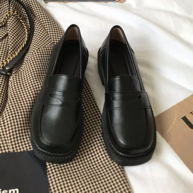 Platform Penny Loafers