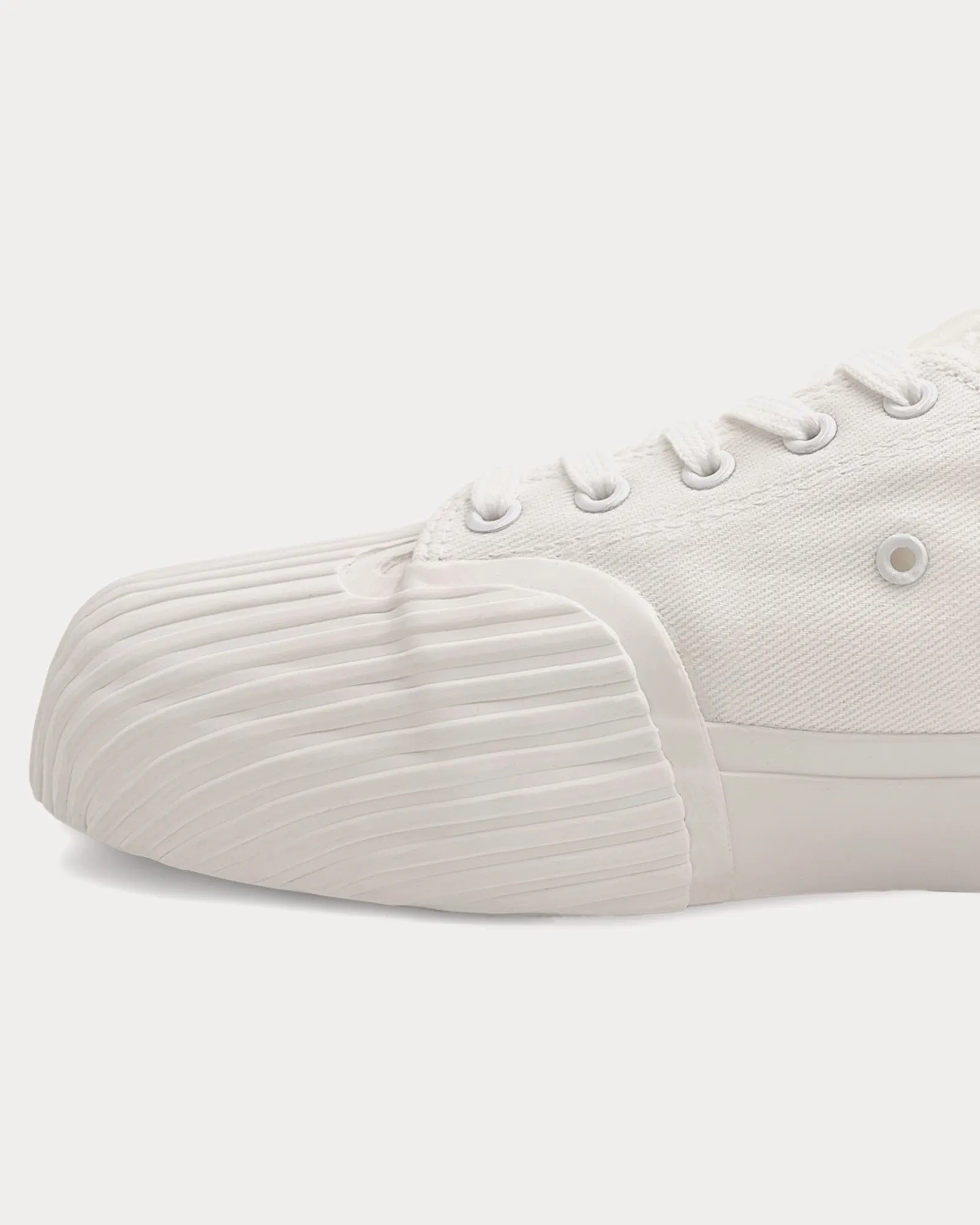 Prototype 01 Canvas Off White Low Top Sneakers
