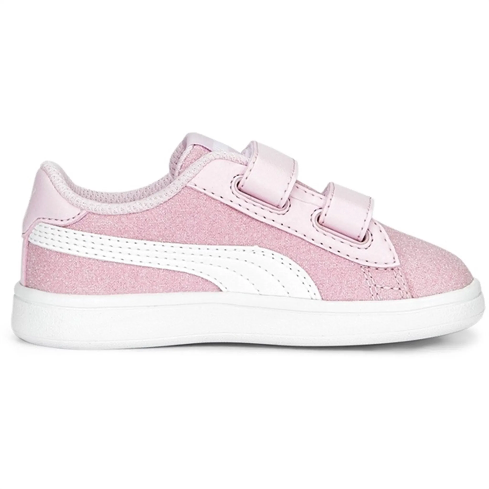 Puma Smash v2 Glitz Glam V Inf Pearl Pink-White Sneakers