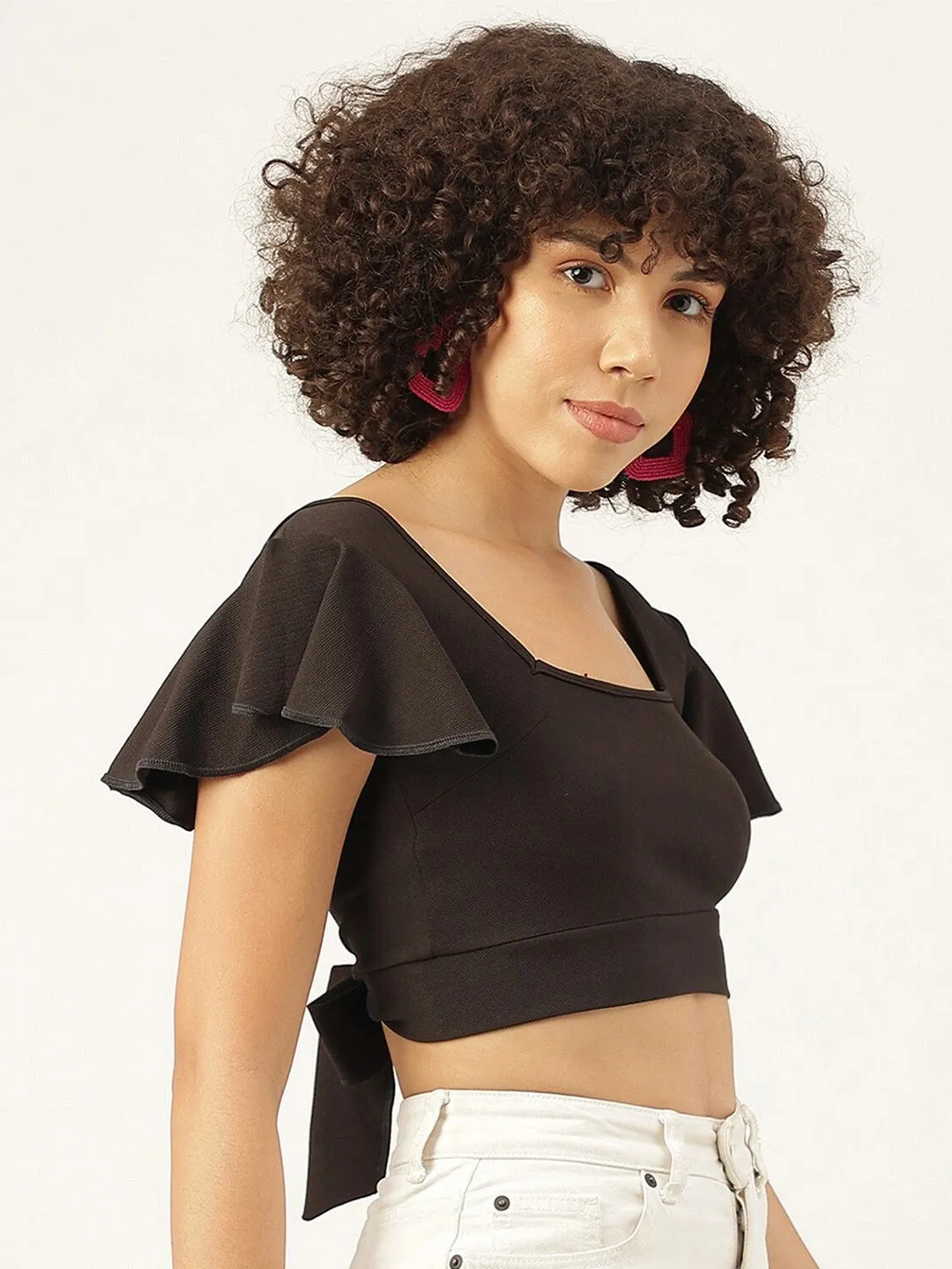 Red Chili Tie-Back Halter Top