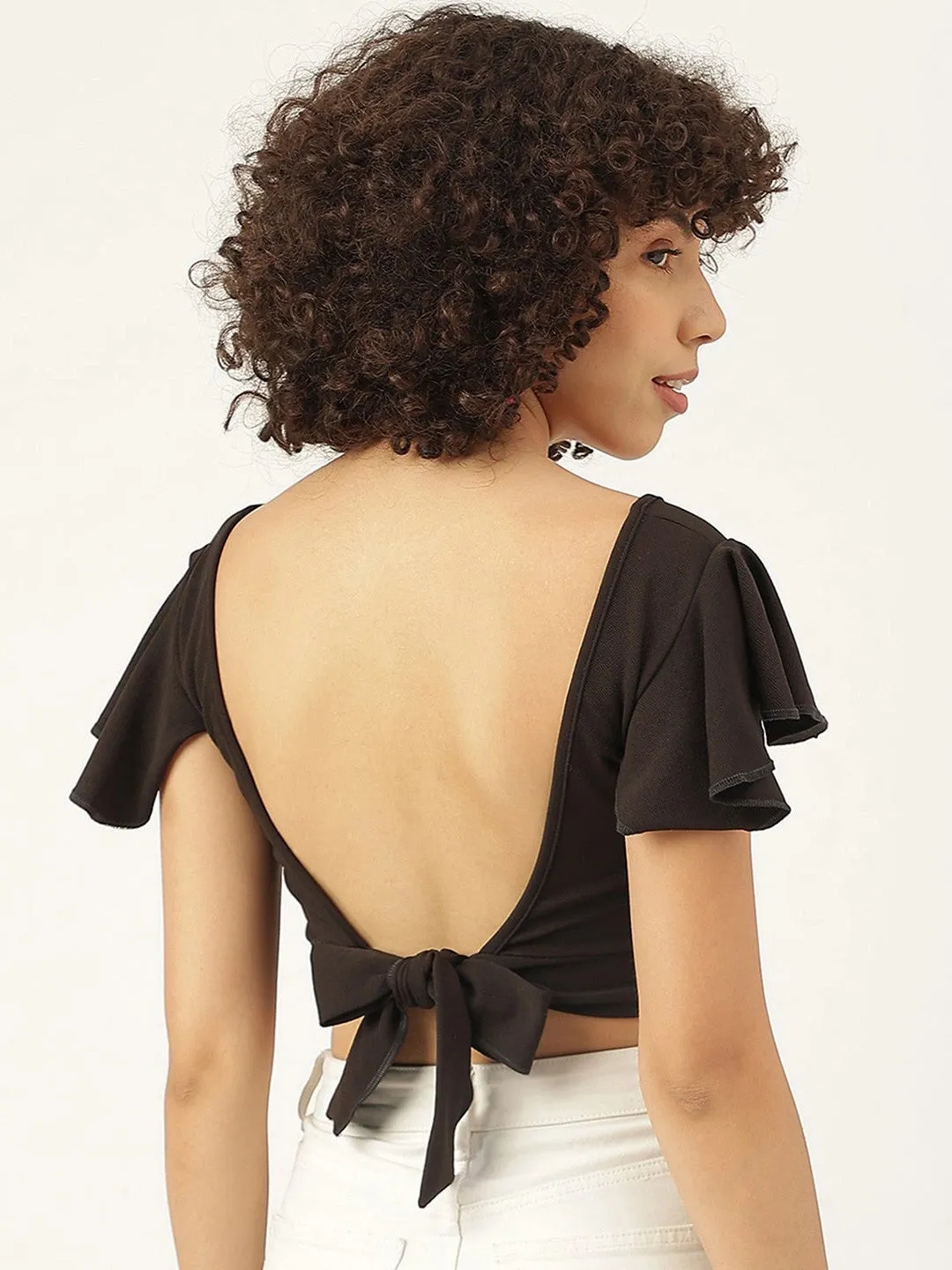 Red Chili Tie-Back Halter Top
