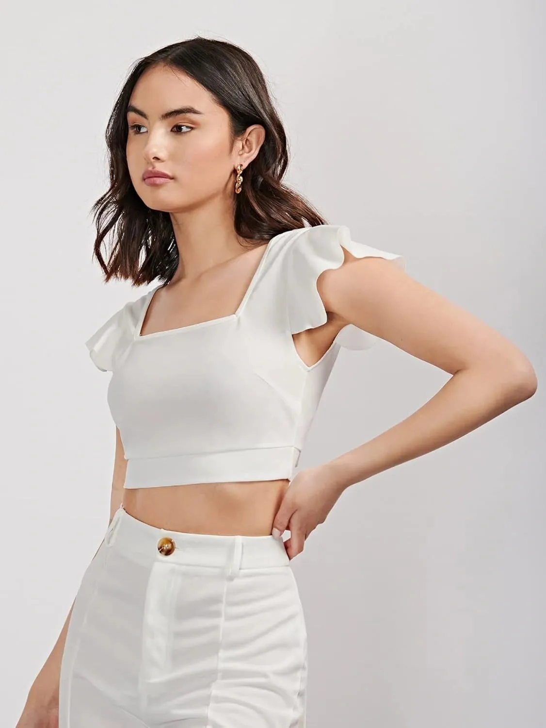 Red Chili Tie-Back Halter Top