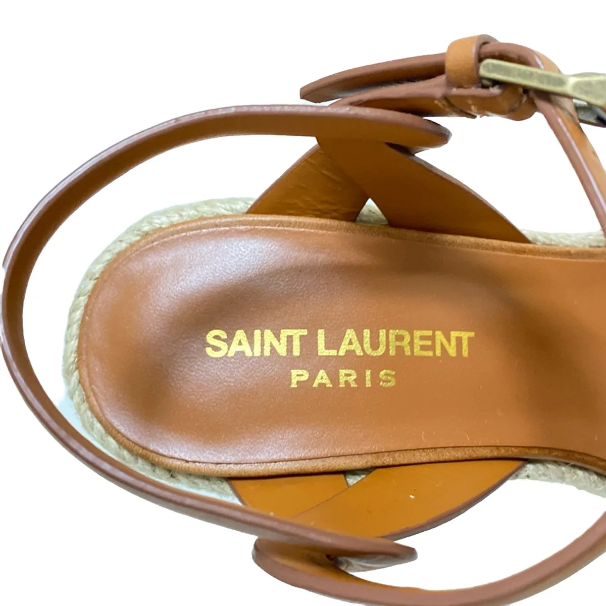 Saint Laurent Tribute Espadrilles wedge, 36,5
