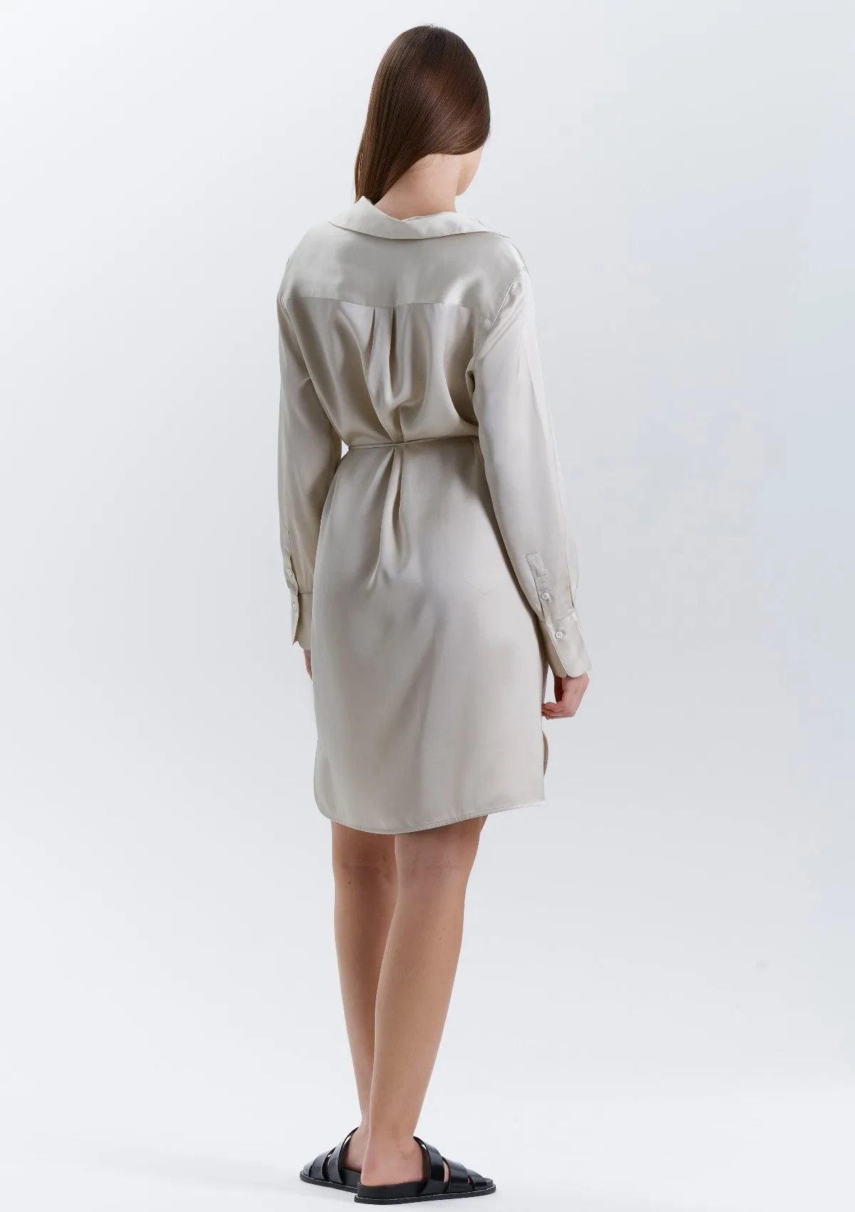 SAND SHIRTDRESS
