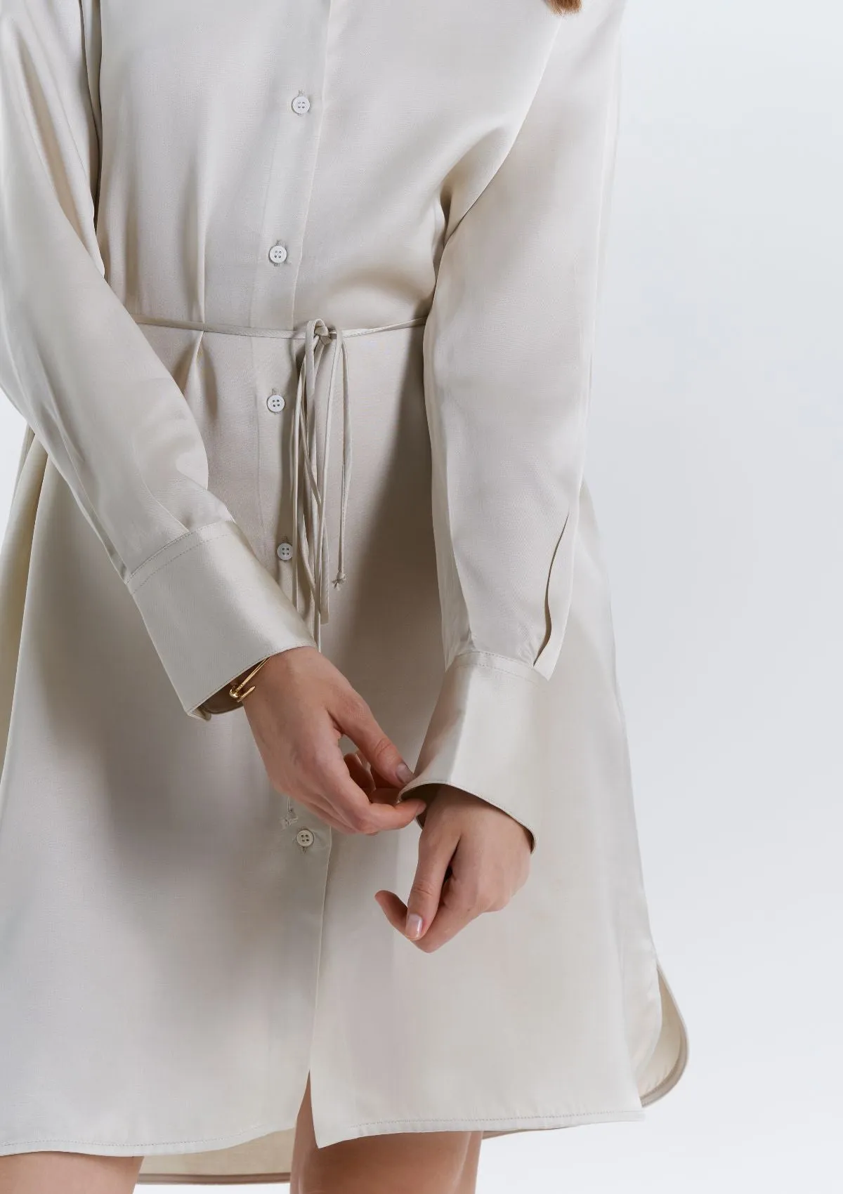 SAND SHIRTDRESS