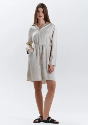 SAND SHIRTDRESS