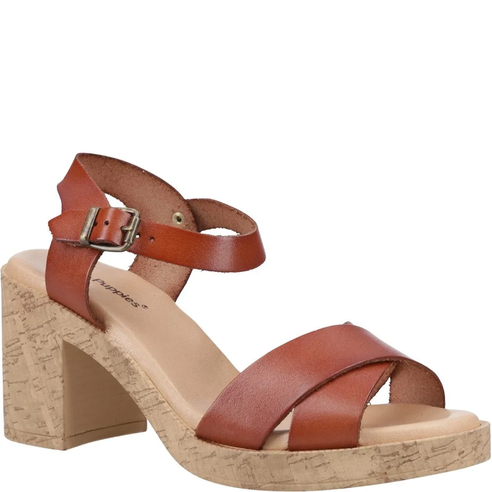 Tan Georgia Cork Sandals