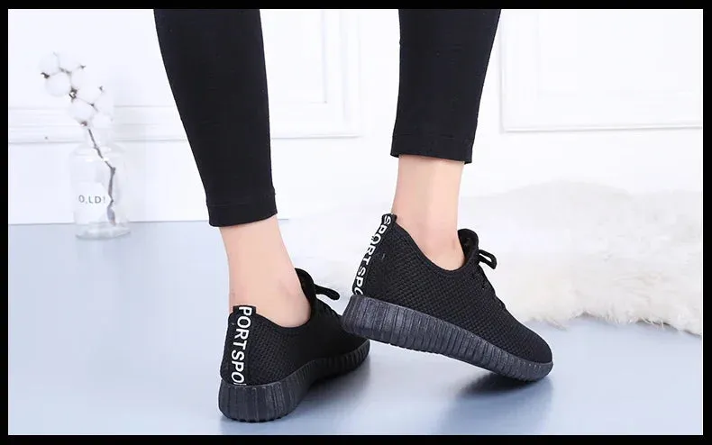 Tenis Feminino 2024 Gym Sports Red Shoes for Women Air Mesh Casual Shoes Zapatillas Mujer Women Breathable Sneakers Basket Femme