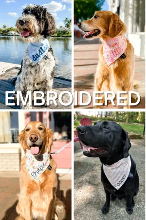 The Embroidered Bandana