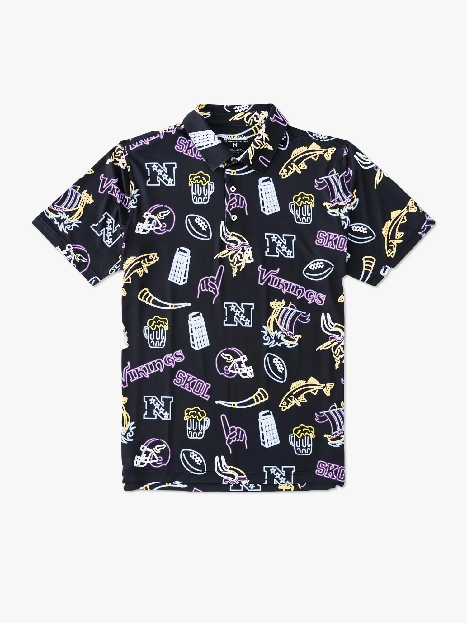 The Neon Vikings (NFL Performance Polo)