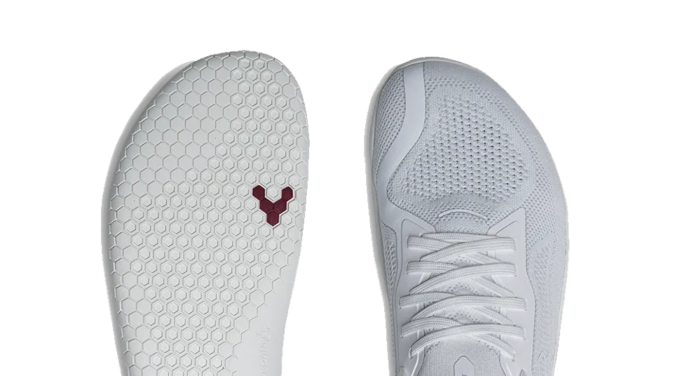 Vivobarefoot Women's Primus Lite Knit Bright White