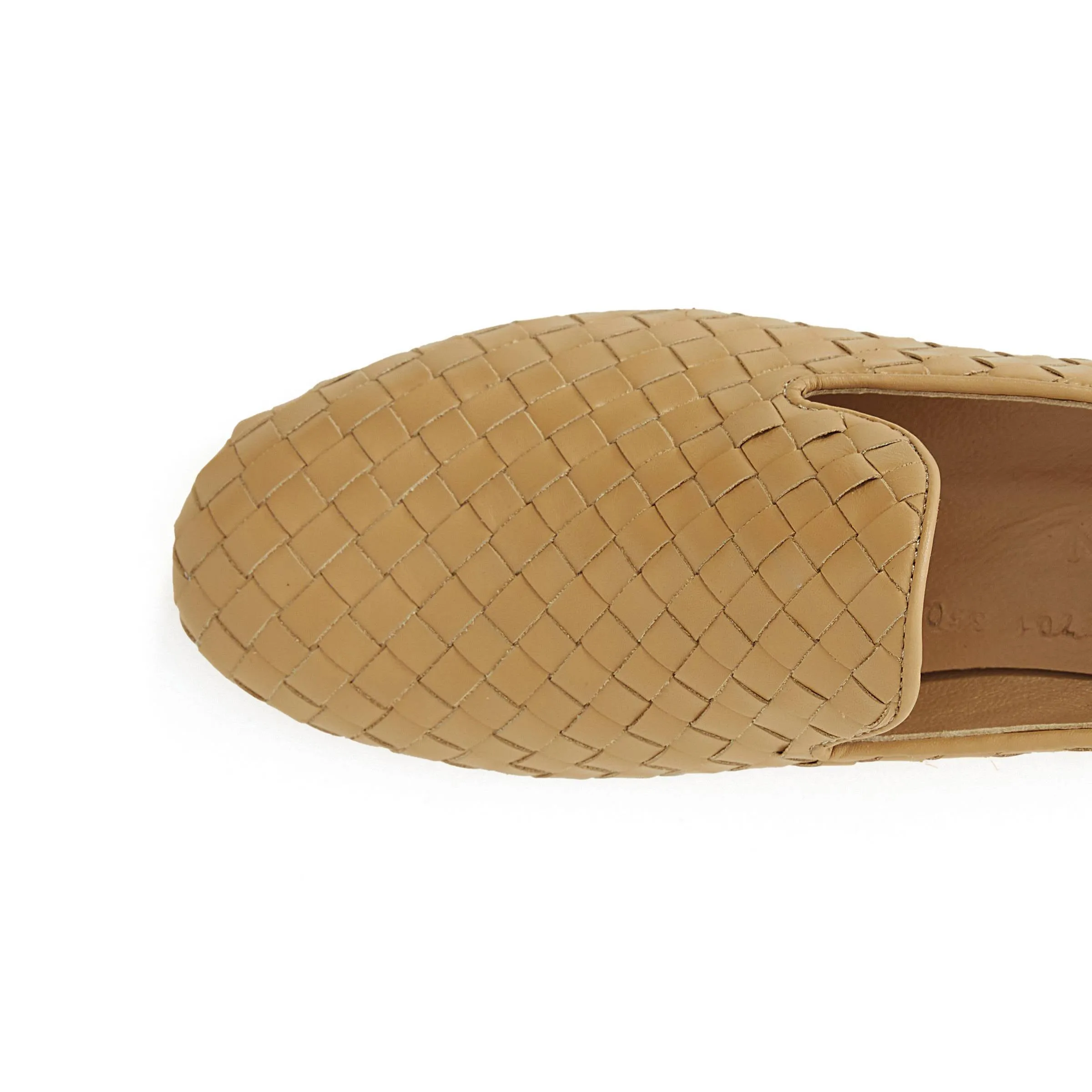 Women's Calf Leather Handmade Flats W3006