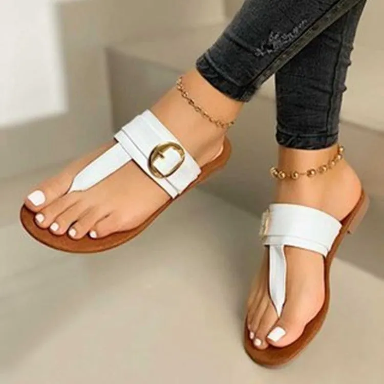 Women's New Slippers Flip-flops Flat Sandals